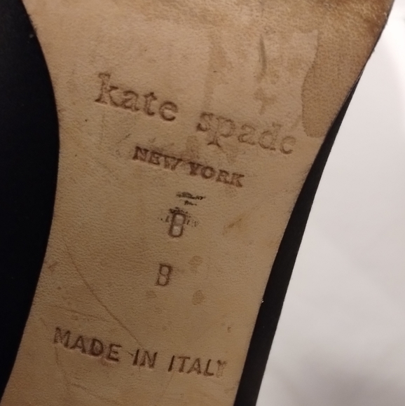 Kate Spade Satin Rosette Heels - Picture 11 of 11